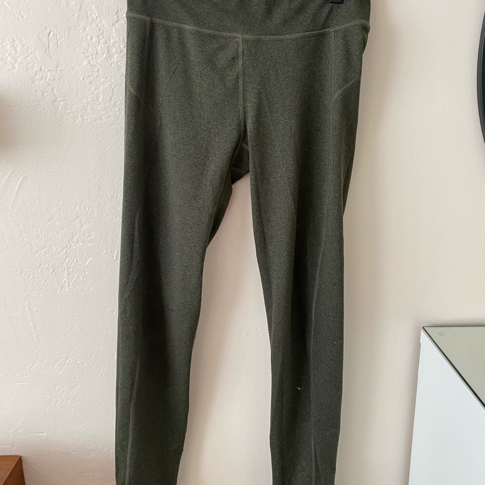 olive green athletic pants
